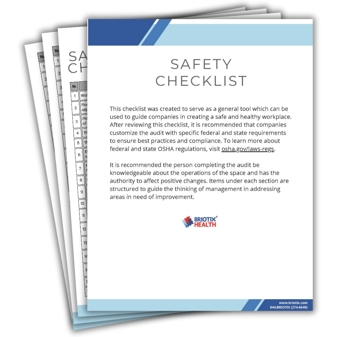 Download Your Workplace Safety Inspection Checklist